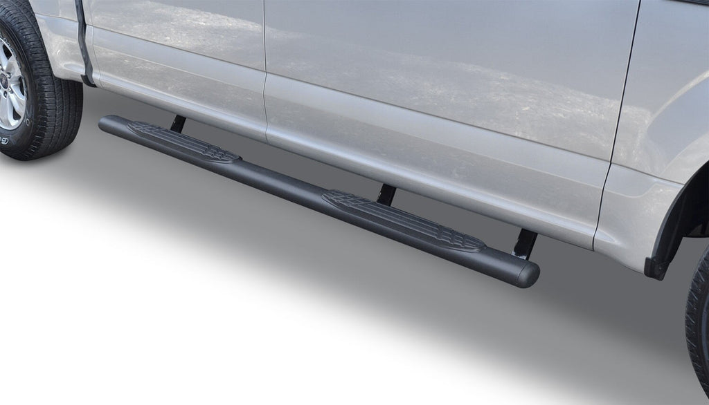 4 Inch OE Xtreme SideSteps With Mounting Bracket Kit Textured Black 2015-2026 Ford F-150/ F-250/F-350 Go Rhino