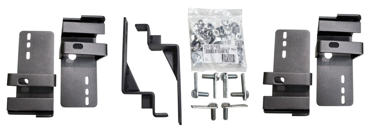 OE Xtreme Side Steps Mounting Brackets Only Textured Black 2014-2015 Kia Sorento Go Rhino