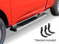 5 Inch OE Xtreme Low Profile SideSteps With Mounting Bracket Kit Polished Stainless Steel 2009-2025 Dodge Ram 150/2500/3500 Go Rhino