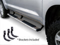 5 Inch OE Xtreme Low Profile SideSteps With Mounting Bracket Kit Polished Stainless Steel 2009-2010 Dodge Ram 1500/2500/3500 Go Rhino