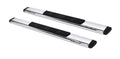 5 Inch OE Xtreme Low Profile SideSteps With Mounting Bracket Kit Polished Stainless Steel 2021-2025 Ford Bronco Go Rhino