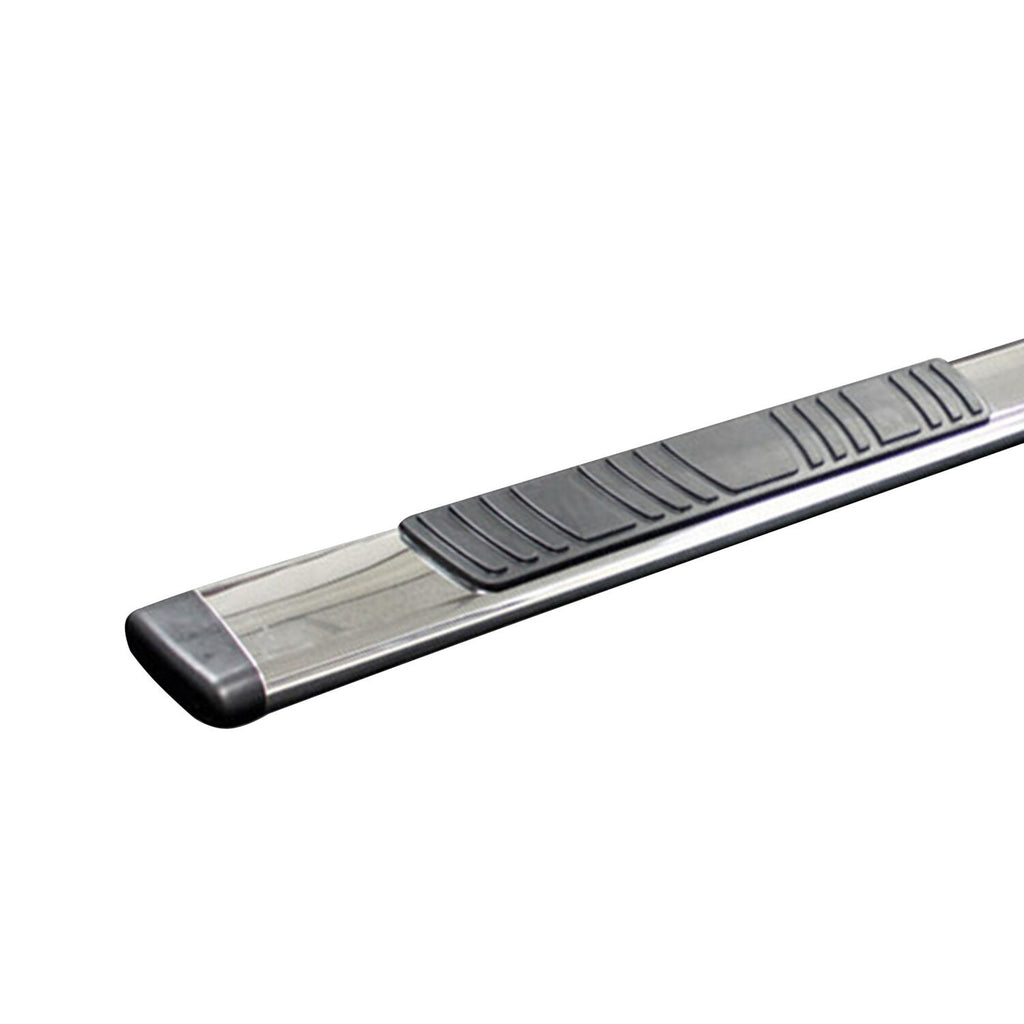 5 Inch OE Xtreme Low Profile SideSteps With Mounting Bracket Kit Polished Stainless Steel 2021-2025 Ford Bronco Go Rhino