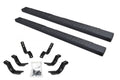 6 Inch OE Xtreme II SideSteps With Mounting Bracket Kit Textured Black 2007-2013 Silverado/Sierra 1500/2500 HD Go Rhino
