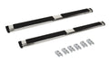 6 Inch OE Xtreme SideSteps With Mounting Bracket Kit Polished Stainless Steel 2009-2010 Dodge Ram 1500/2500/3500 Go Rhino