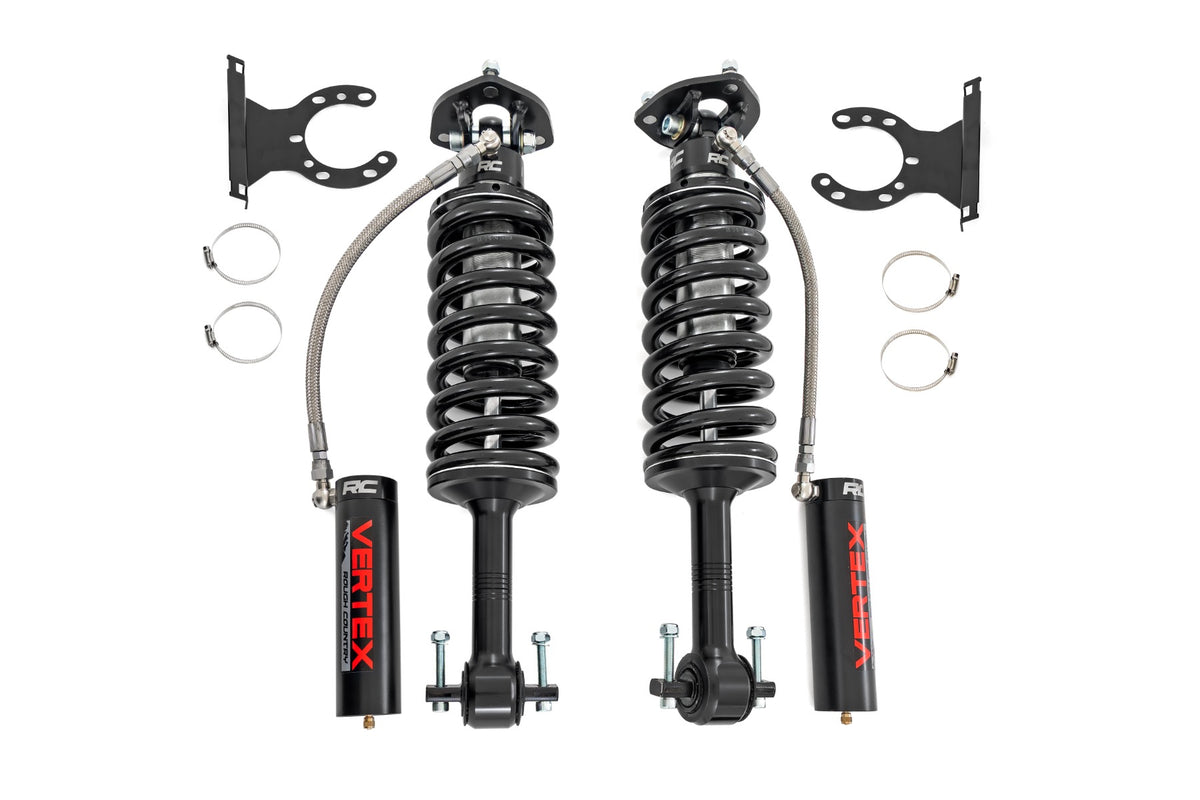 Vertex 2.5 Reservoir Coilovers Front 6 Inch Chevy Silverado 1500 (19-26) Rough Country