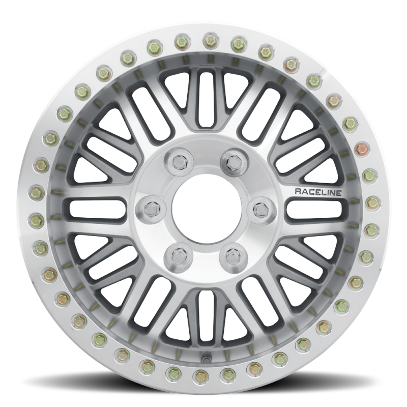 Raceline RT951M Ryno 20x8.5in / 5x139.7 BP / 32mm Offset / 6in BS108mm Bore - Cast Beadlock Wheel