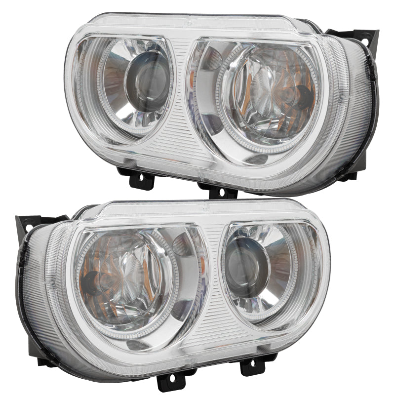 Oracle 08-14 Dodge Challenger SMD HL (HID Style) - ColorSHIFT