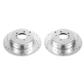 Power Stop 03-05 Land Rover Range Rover Rear Evolution Drilled & Slotted Rotors - Pair