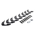 RB10/RB20 Running Boards Mounting Brackets Only Textured Black 2014-2018 Silverado/Sierra 1500/2500 HD Go Rhino