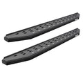 RB20 Running Boards With Mounting Brackets & 2 Pairs of Drop Steps Kit Protective Bedliner Coating 1999-2016 Ford F-250/F-350 Go Rhino
