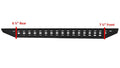 RB20 Running Boards With Mounting Brackets & 2 Pairs of Drop Steps Kit Textured Black 2019-2026 Ram 1500 Go Rhino