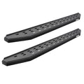 RB20 Running Boards With Mounting Brackets & 2 Pairs of Drop Steps Kit Protective Bedliner Coating 2019-2026 Ram 1500 Go Rhino