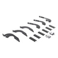 RB10/RB20 Running Boards Mounting Brackets Only Textured Black 2005-2023 Toyota Tacoma Go Rhino