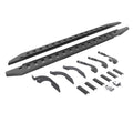 RB20 Slim Line Running Boards With Mounting Brackets Protective Bedliner Coating 2005-2023 Toyota Tacoma Go Rhino