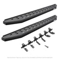 RB20 Running Boards with Mounting Brackets Kit Protective Bedliner coating 2024-2026 Toyota Tacoma Go Rhino