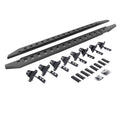 RB20 Slim Line Running Boards With Mounting Brackets Protective Bedliner Coating 2020-2025 Jeep Gladiator Go Rhino