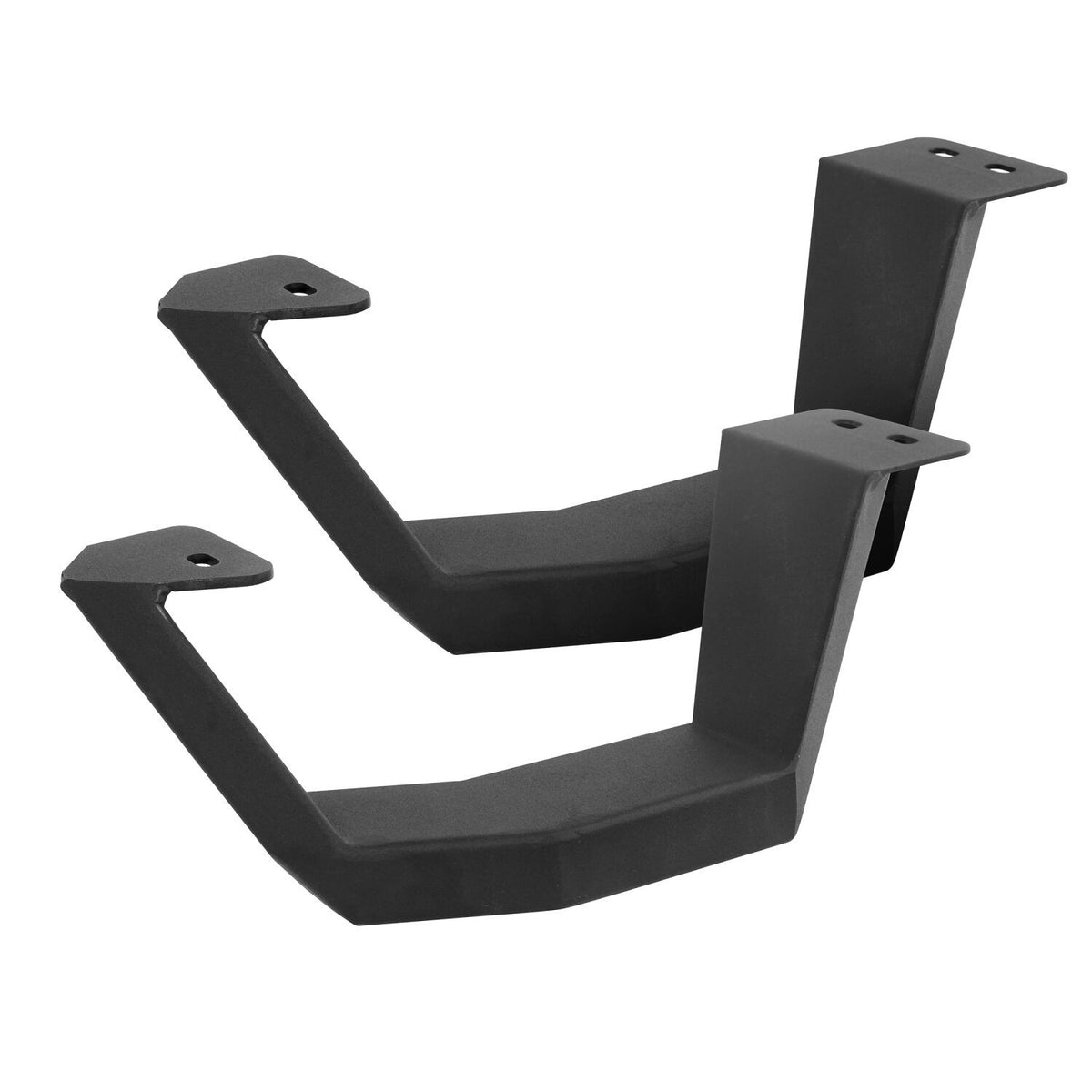 RB30 Running Boards with Mounting Brackets & 2 Pairs of Drops Steps Kit Textured Black 2015-2026 Colorado/Canyon Go Rhino