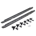 RB30 Slim Line 73 Inch Running Boards with Mounting Bracket Kit Protective Bedliner Coating For 2018-2025 Jeep Wrangler JL Go Rhino