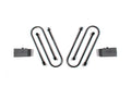 Zone Offroad Ram 3500 Rear 2in Block Kit - 4in U-bolts