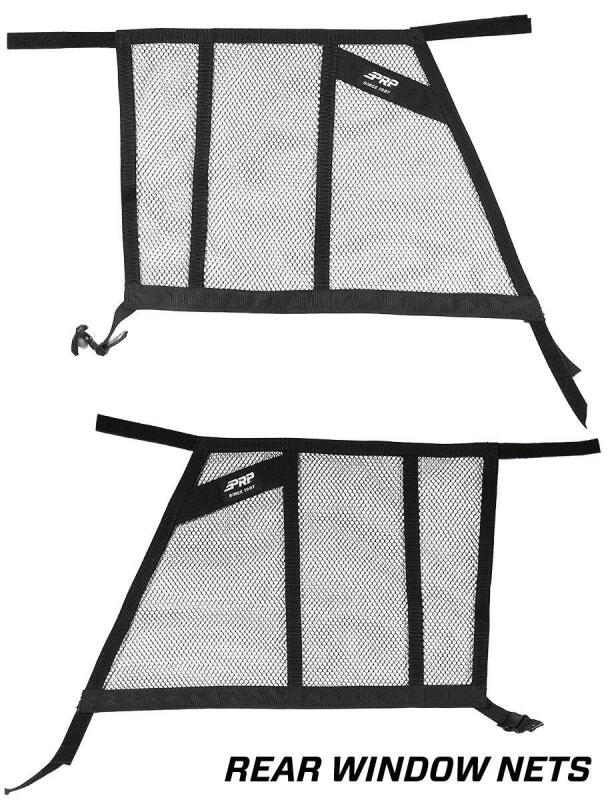 PRP 2025+ Polaris RZR Pro R4 Front & Rear Window Nets