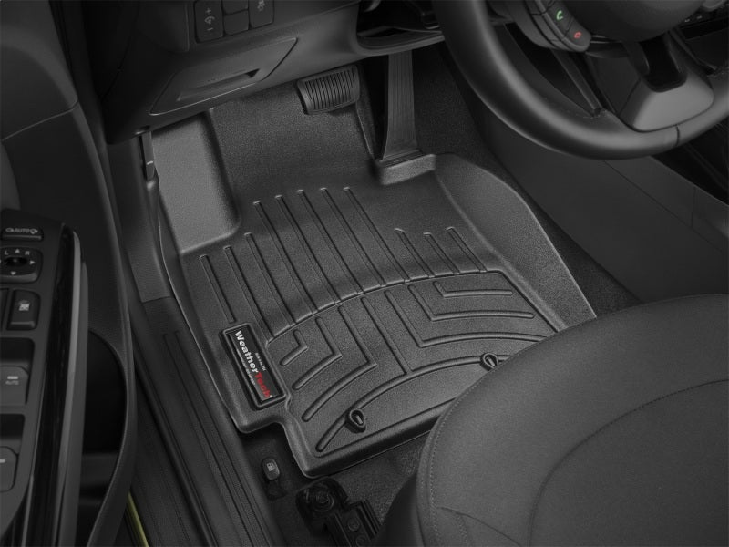 WeatherTech 14+ Kia Soul Front FloorLiner - Black