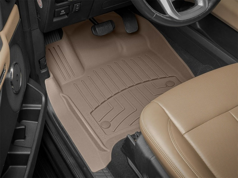 WeatherTech 2018+ Lincoln Navigator / Navigator L Front FloorLiner HP - Tan