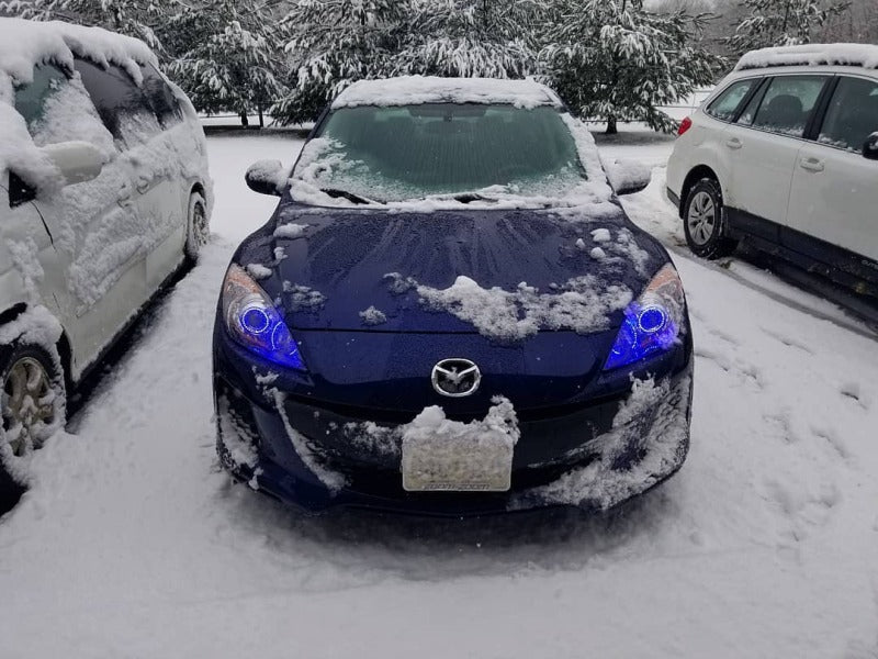 Oracle Mazda 3 10-12 LED Halo Kit - Blue