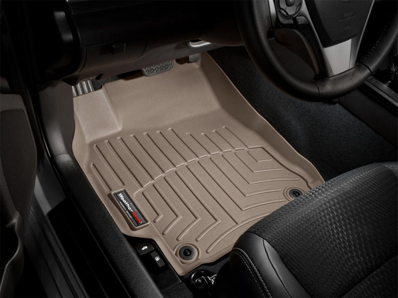 WeatherTech 2013-2015 BMW X1 Front FloorLiner - Tan