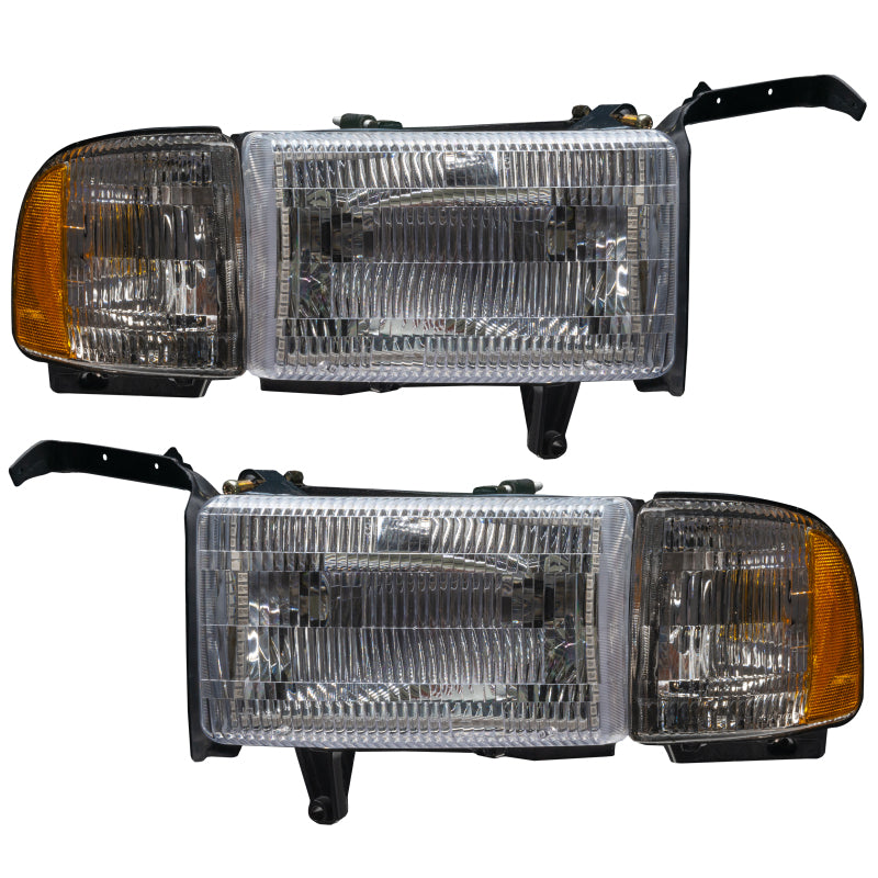 Oracle 94-02 Dodge Ram Pre-Assembled Halo Headlights - ColorSHIFT