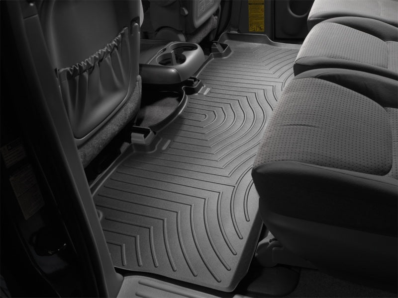 WeatherTech 04-10 Toyota Sienna Rear FloorLiner - Black