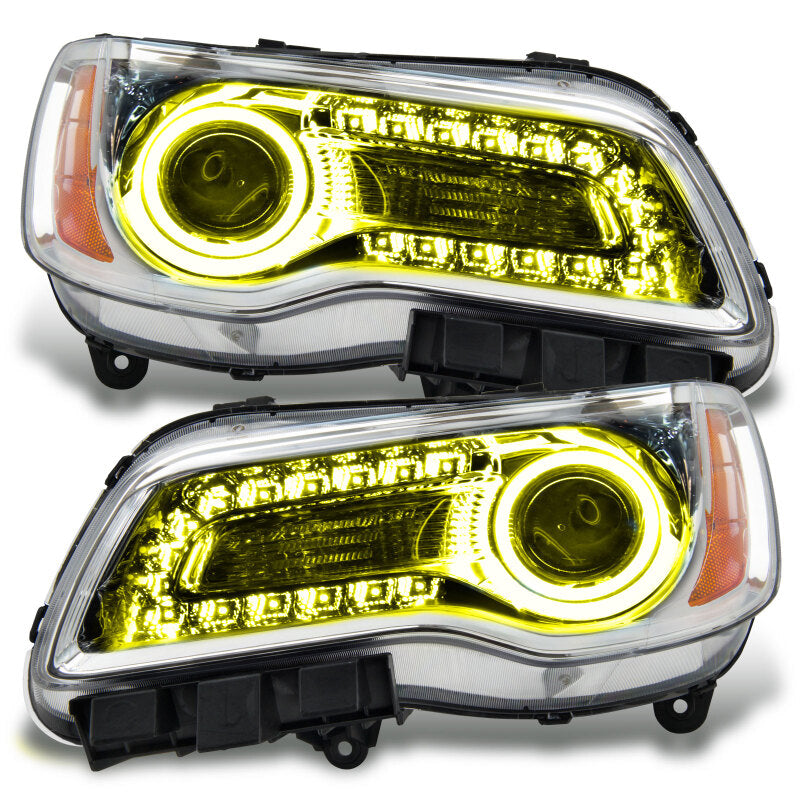 Oracle 11-14 Chrysler 300C SMD HL - Chrome - NON HID - DRL - w/ 2.0 Controller
