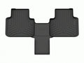 WeatherTech 19-24 VW Atlas 2nd Row Bucket Seating Rear FloorLiner HP - Black
