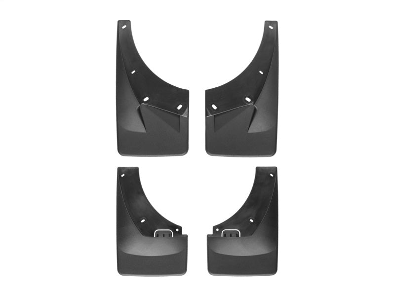 WeatherTech 07+ Chevrolet Avalanche No Drill Mudflaps - Black