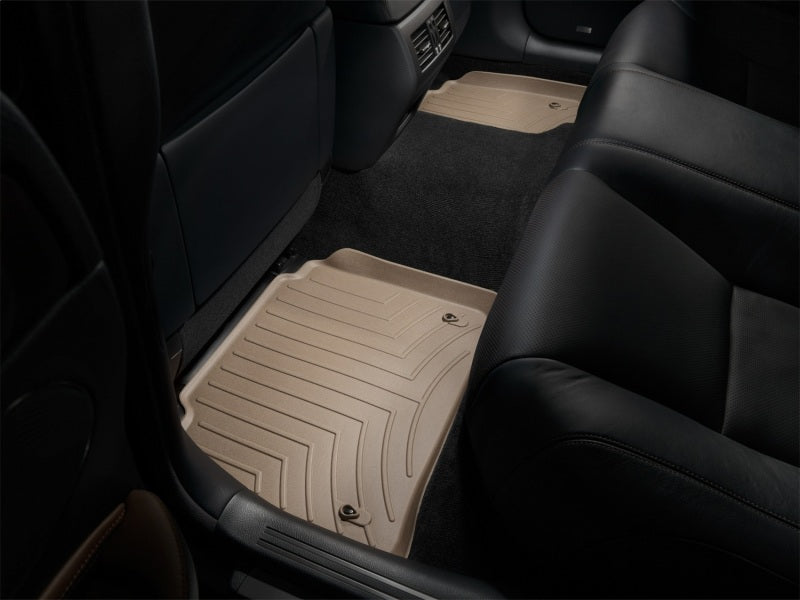 WeatherTech 07+ Lexus LS Rear FloorLiner - Tan