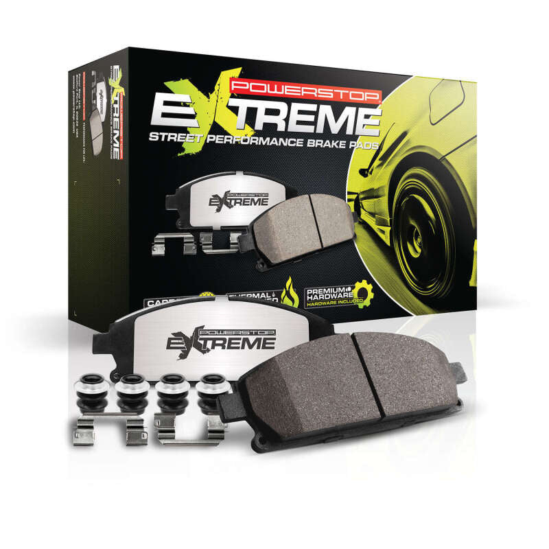 Power Stop 23-24 Toyota GR Corolla Front Z26 Street Brake Pad w/Hardware