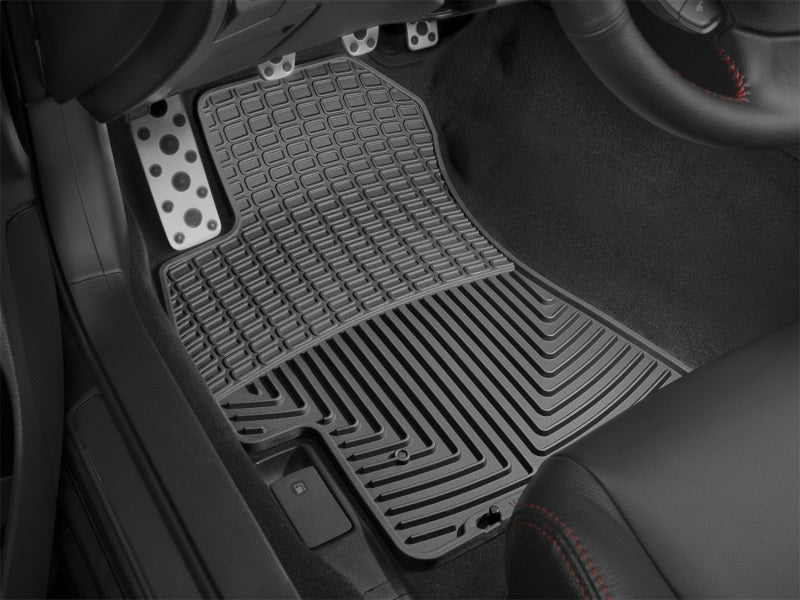 WeatherTech 2015+ Ford Explorer Front Rubber Mats - Black