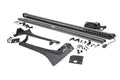 LED Light Kit Windshield Mount 50 Inch Black Single Row Jeep Gladiator JT/Wrangler JL (18-26) Rough Country