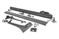 LED Light Kit Windshield 50 Inch Black Dual Row WHT DRL Jeep Gladiator JT/Wrangler JL (18-26) Rough Country