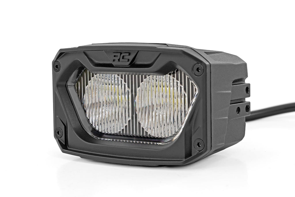 5 Inch Light Pods White/Amber DRL Flood Pair Rough Country