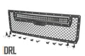 Mesh Grille 30 Inch Dual Row LED Black Amber DRL GMC Sierra 1500 (14-15) Rough Country