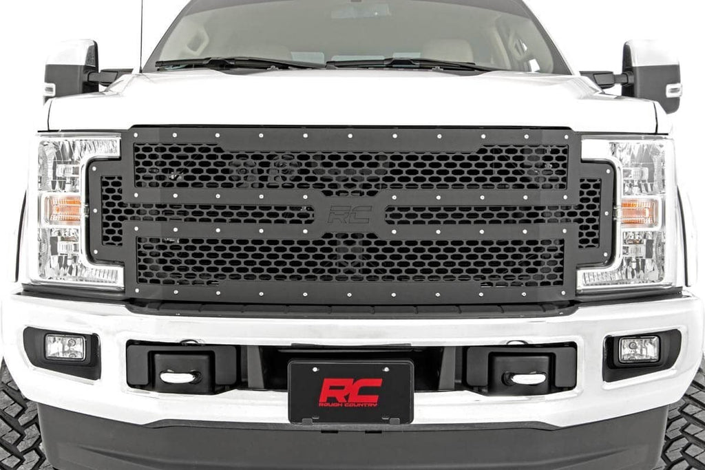 Mesh Grille Ford F-250/F-350 Super Duty 2WD/4WD (2017-2019) Rough Country