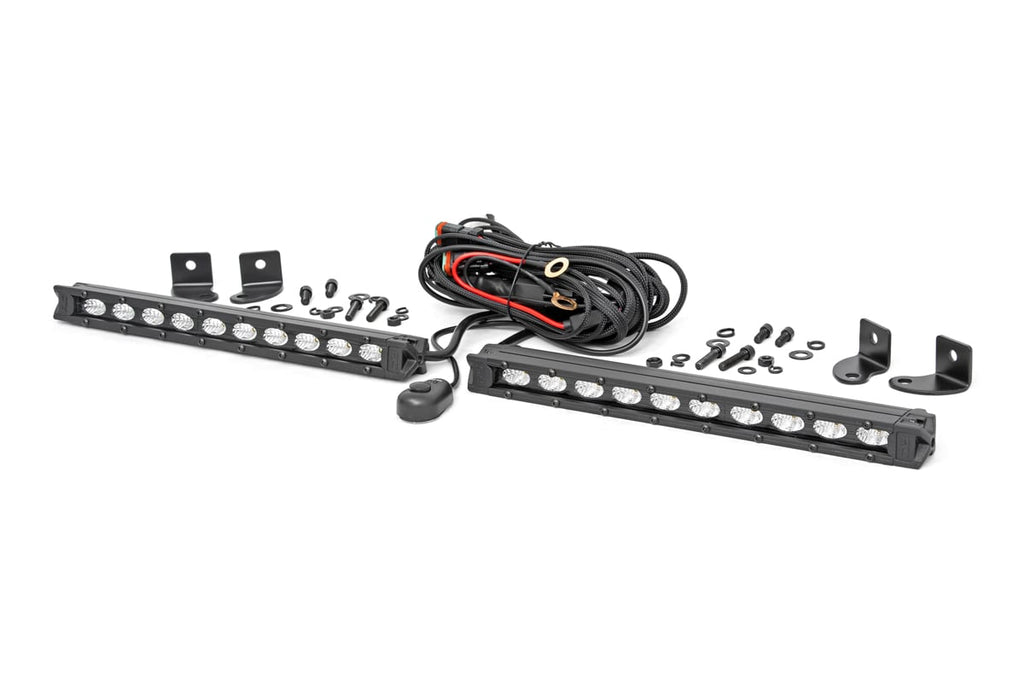 10 Inch Black Series LED Light Bar Slim Line Rough Country