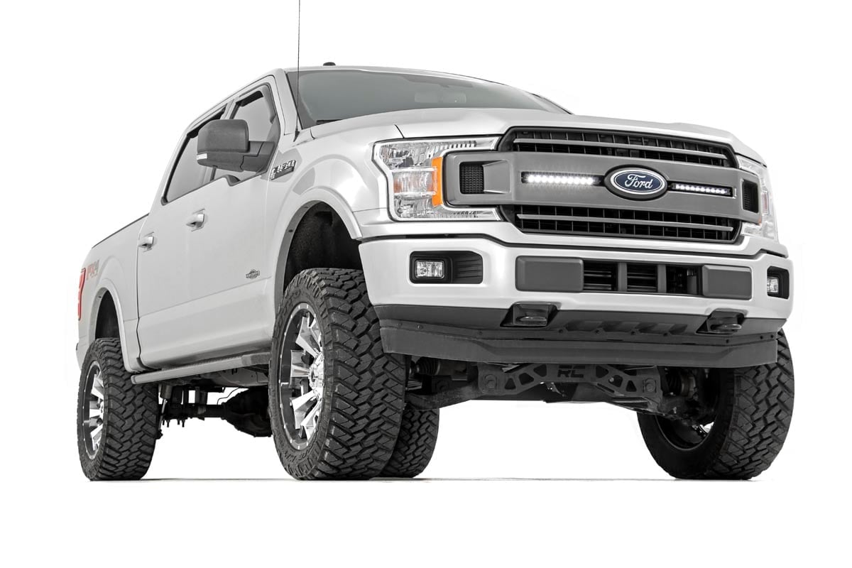 10 Inch Black Series LED Light Bar Slim Line Rough Country