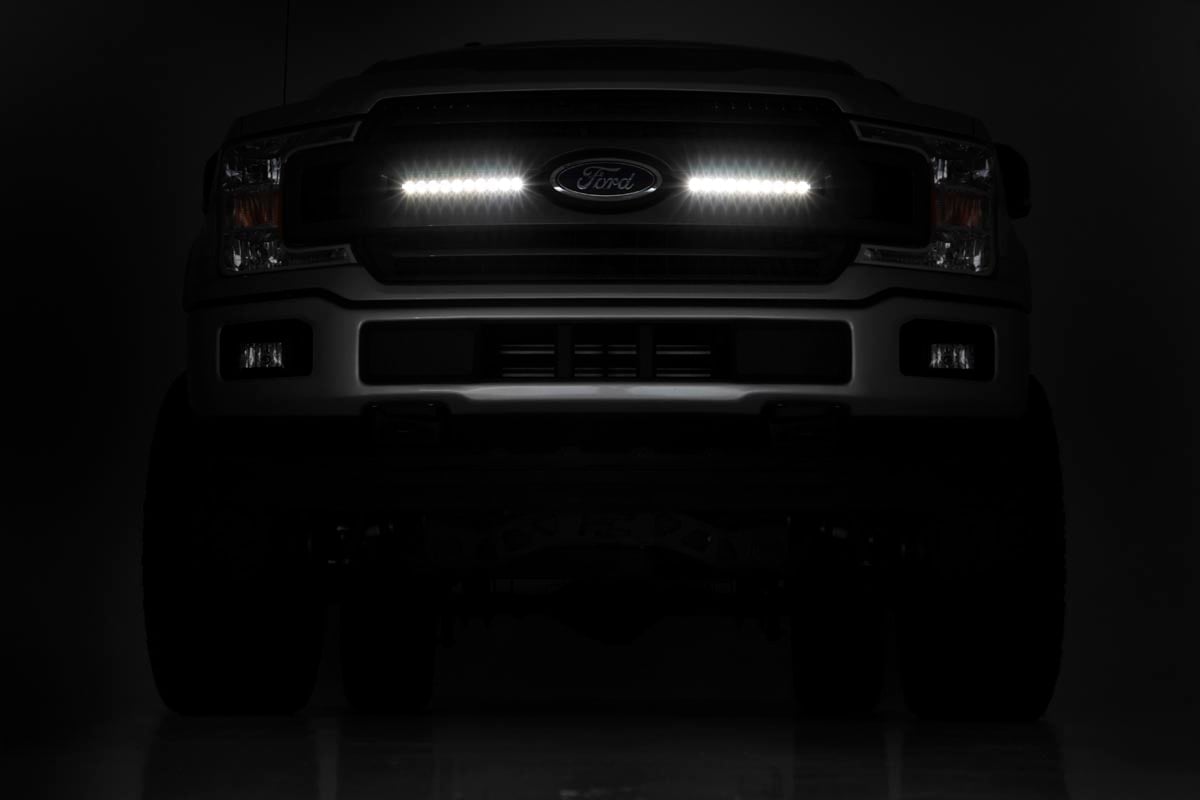 10 Inch Black Series LED Light Bar Slim Line Rough Country