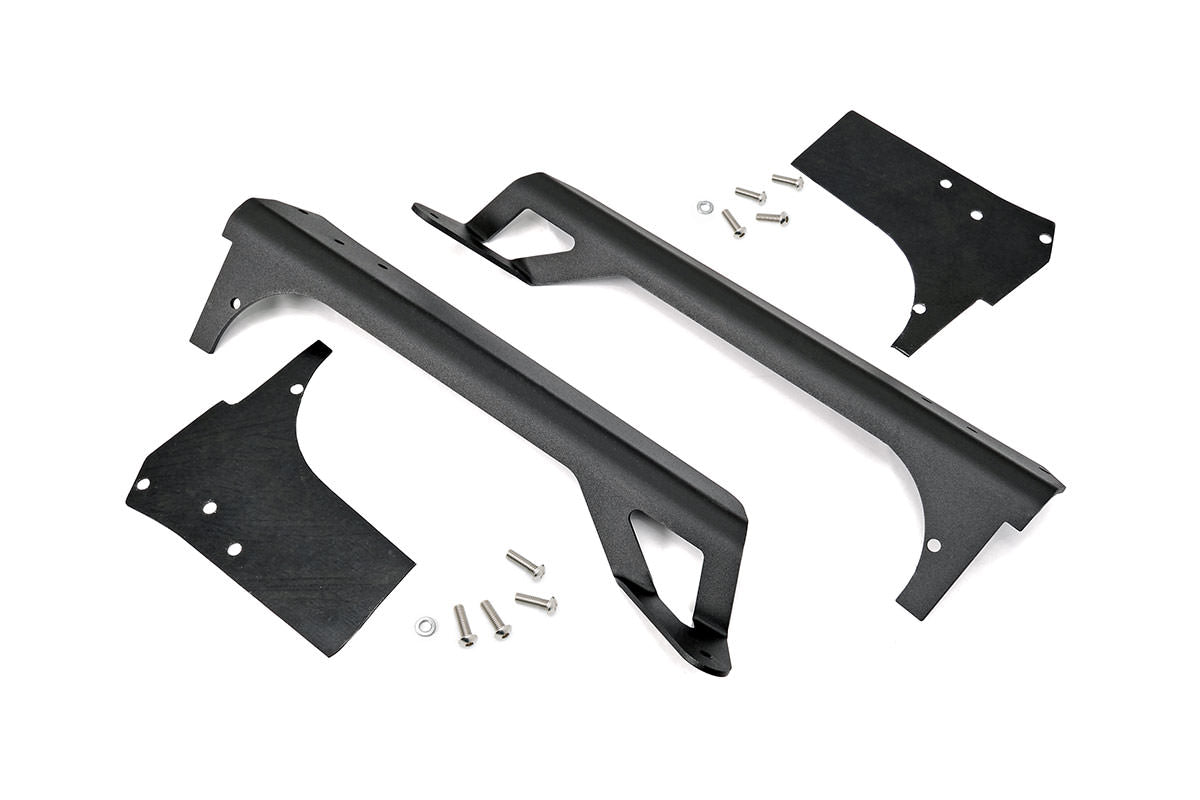 LED Light Mounts Upper Windshield 50 Inch Jeep Wrangler TJ (97-06)/Wrangler Unlimited (04-06) Rough Country