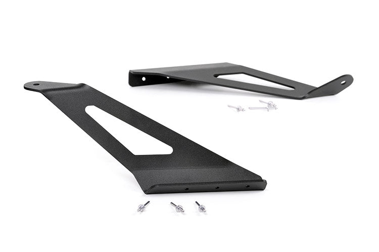 LED Light Mount Upper Windshield 50 Inch Curved Silverado/Sierra 1500 (14-18 & Classic) Rough Country