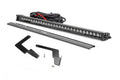 LED Light Kit Lower Grille Mount 30 Inch Black Single Row White DRL Toyota Tacoma (16-23) Rough Country
