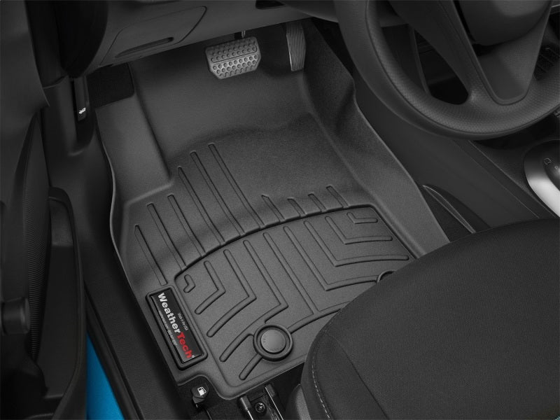 WeatherTech 2016+ Chevrolet Spark Front FloorLiner - Black (Excluding EV Model)