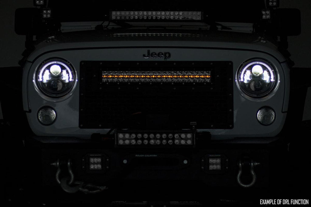 20 Inch Black Series LED Light Bar Single Row Rough Country