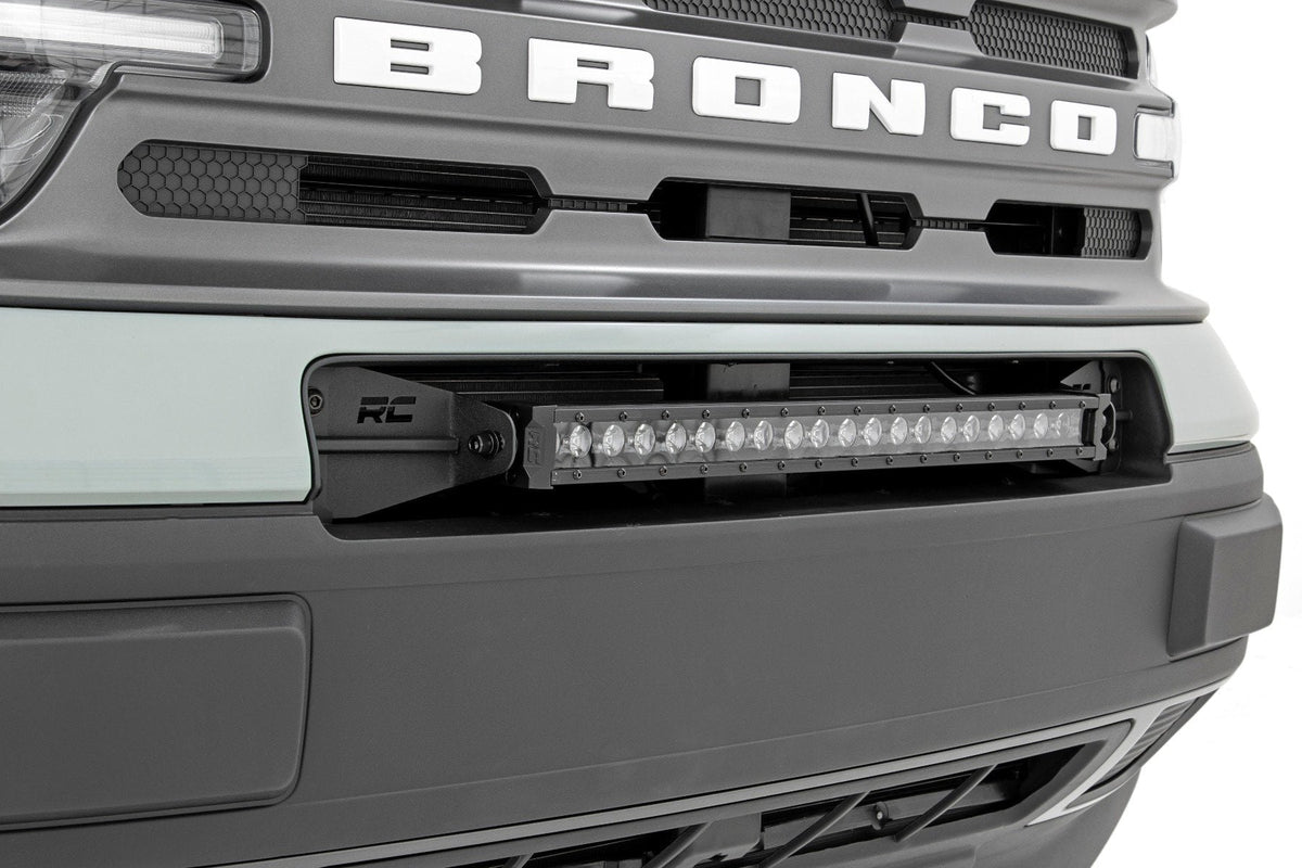 20 Inch Black Series LED Light Bar Single Row Rough Country